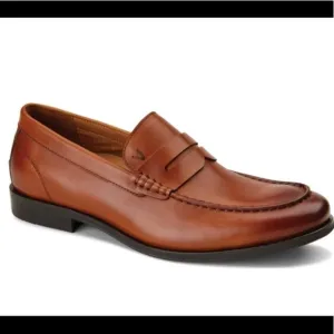 Vionic Snyder Brown Leather Penny Loafers size 8