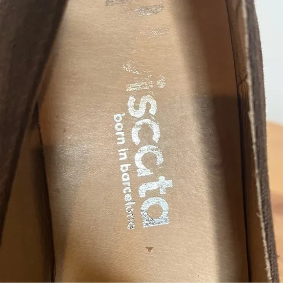 VISCATA Marquesa Canvas Wedge Pumps Size 41 / 10