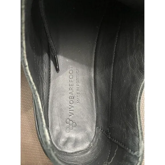 VivoBarefoot‎ Opanka Trainers Sneakers Black Womens Size 7.5 38 EU Minimalist
