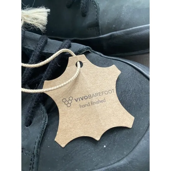 VivoBarefoot‎ Opanka Trainers Sneakers Black Womens Size 7.5 38 EU Minimalist