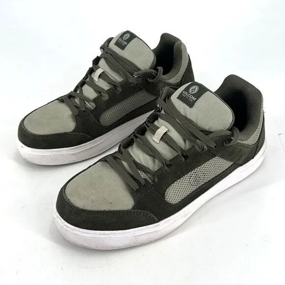 Volcom Evolve Mens Composite Toe Work Safety Low Top Sneakers Olive Size 13M