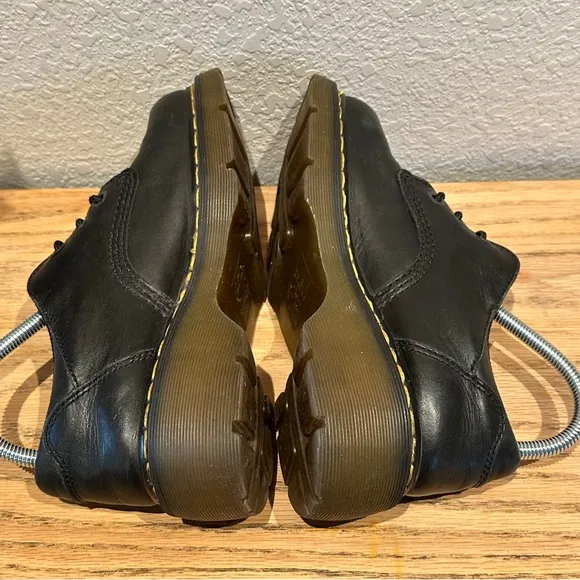 VTG Doc Dr. Martens Chanda Oxford Women's US 8 Platform Chunky Black GC09J EUC