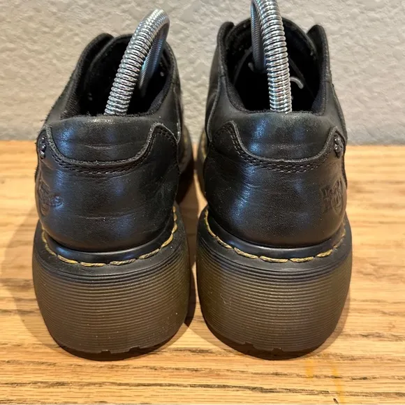 VTG Doc Dr. Martens Chanda Oxford Women's US 8 Platform Chunky Black GC09J EUC
