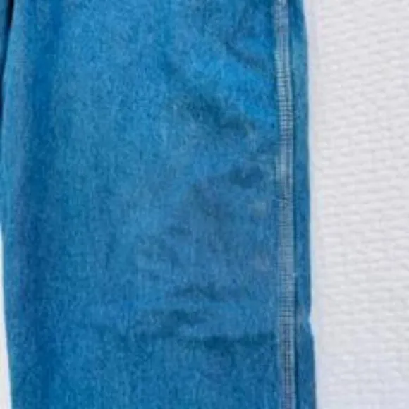 VTG KEY Bib Imperial Denim Jean Overall Men's Size 34 x 30 Blue