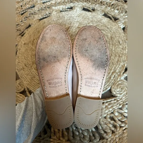 Weejuns G.H. Bass &amp; Co. Whitney Penny Loafers Blush Pink (Size 6)