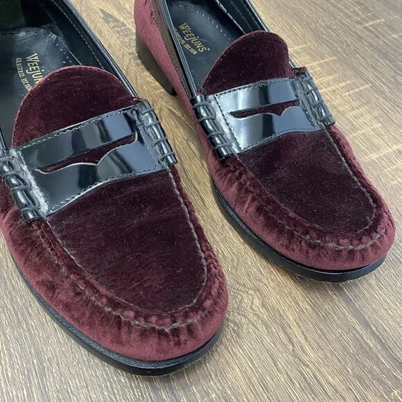 WEEJUNS Velvet Penny Loafers