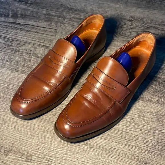 Wolf &amp; Shepherd Men’s shoes Penny Loafers brown
