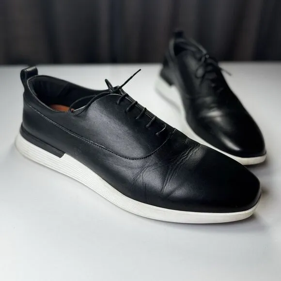 Wolf and Shepherd Lace Up Hybrid Dress Sneakers Leather Men US 13 Black Portugal