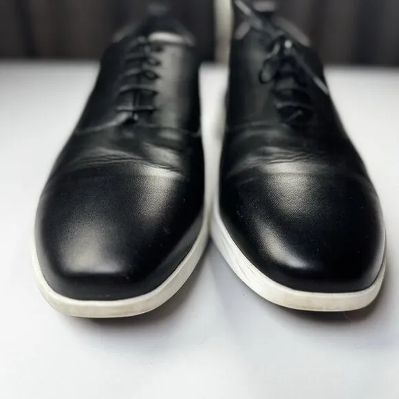 Wolf and Shepherd Lace Up Hybrid Dress Sneakers Leather Men US 13 Black Portugal