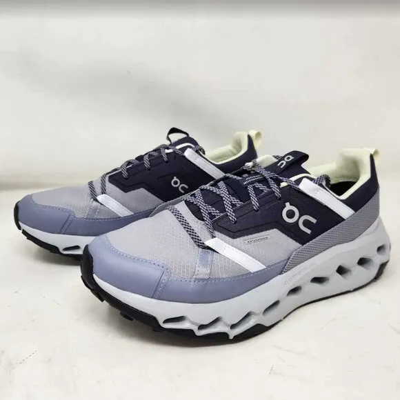 Women's 9.5 ON Cloudhorizon WP waterproof hiking shoes sneakers Midnight Glacier