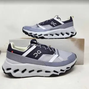 Women's 9.5 ON Cloudhorizon WP waterproof hiking shoes sneakers Midnight Glacier