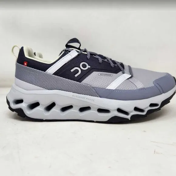 Women's 9.5 ON Cloudhorizon WP waterproof hiking shoes sneakers Midnight Glacier