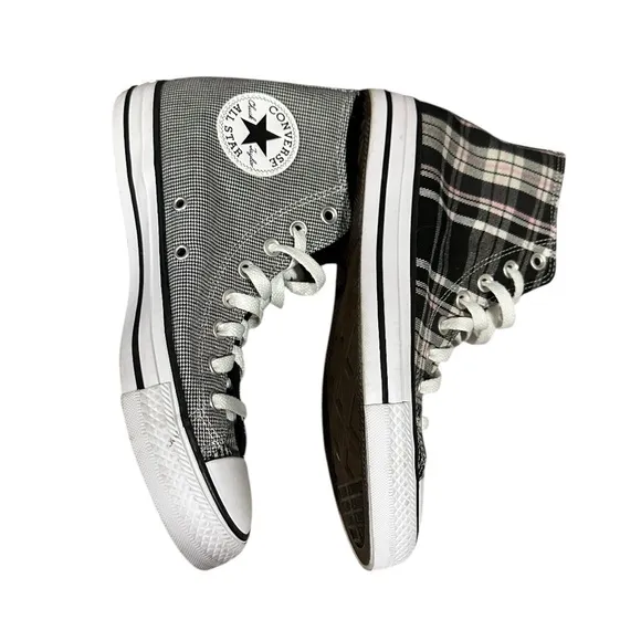 Women’s Converse Chuck Taylor All Star High Mix &amp; Match Sneakers, Size 9.5.