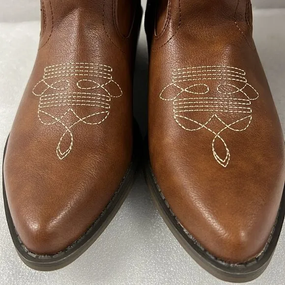Women's Cowboy Boots Mid Calf Cowgirl Boots