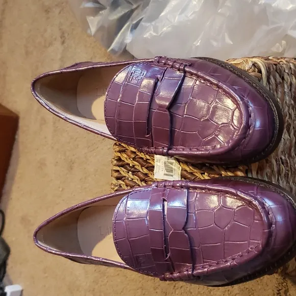 Women's Lauren Ralph Lauren penny loafers.... garnet...size 7