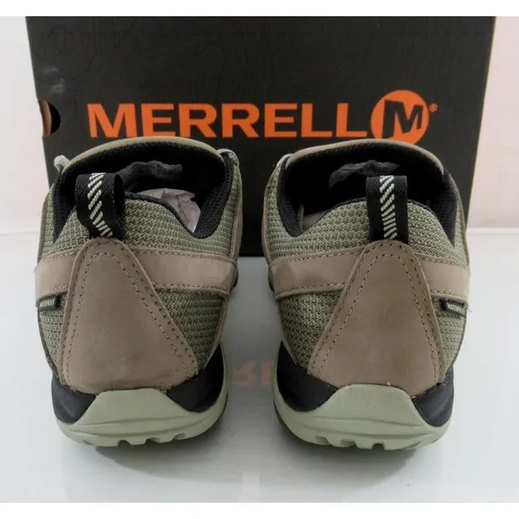 Women's Merrell Siren Sport 3 Waterproof Hiking Shoes Sneaker Brindle Tea Size 8