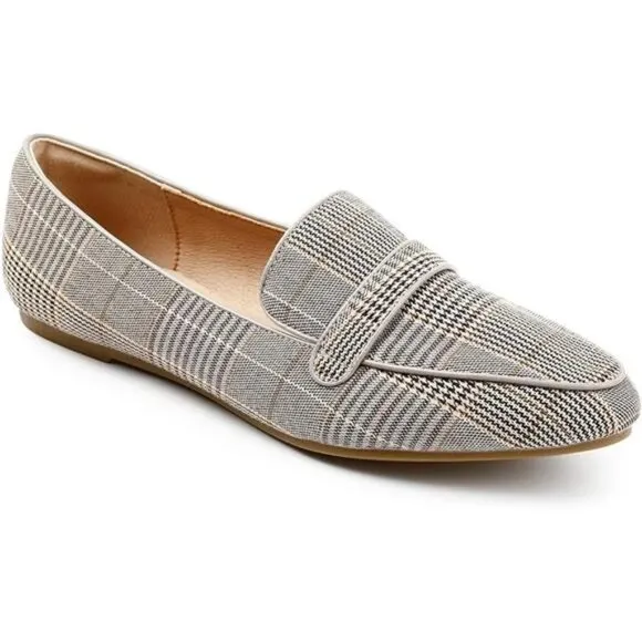Women's Penny Loafers - Pointed Toe Flats for Office, Wedding, Driving, Comfort