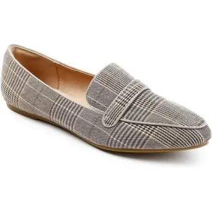 Women's Penny Loafers - Pointed Toe Flats for Office, Wedding, Driving, Comfort