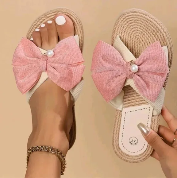 Women's Simple Slides, Casual Open Toe Summer Shoes