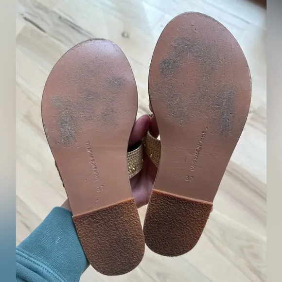 Woven Raffia Sandals