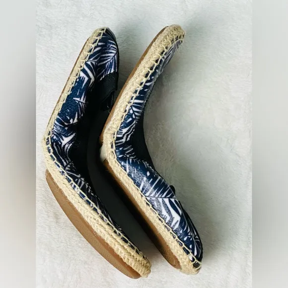 Yosi Samra Lara Espadrille Foldable Ballet Flats Size 8