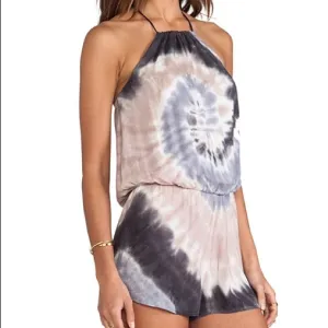 Young Fabulous &amp; Broke  Tie Dye Romper