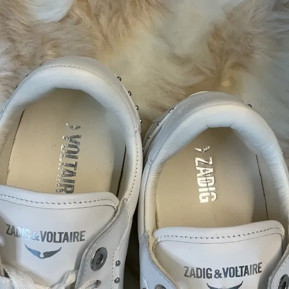 Zadig&amp;Voltaire “Studded LA Flash” Sneakers