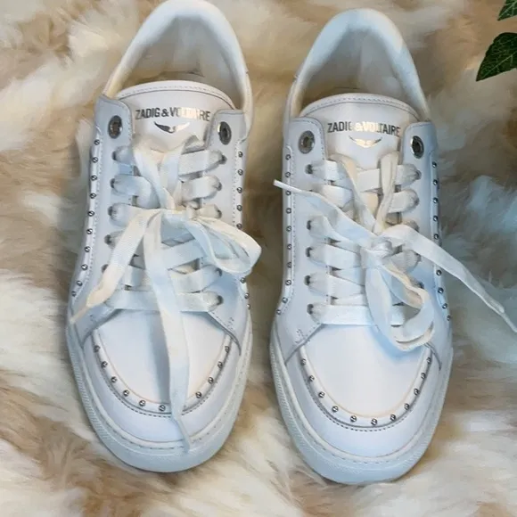 Zadig&amp;Voltaire “Studded LA Flash” Sneakers