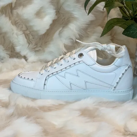 Zadig&amp;Voltaire “Studded LA Flash” Sneakers