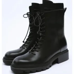 Zara Combat Boots, NWOT