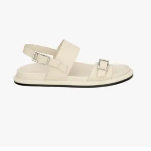 Zara Leather Sandals beige. Size 7 1/2